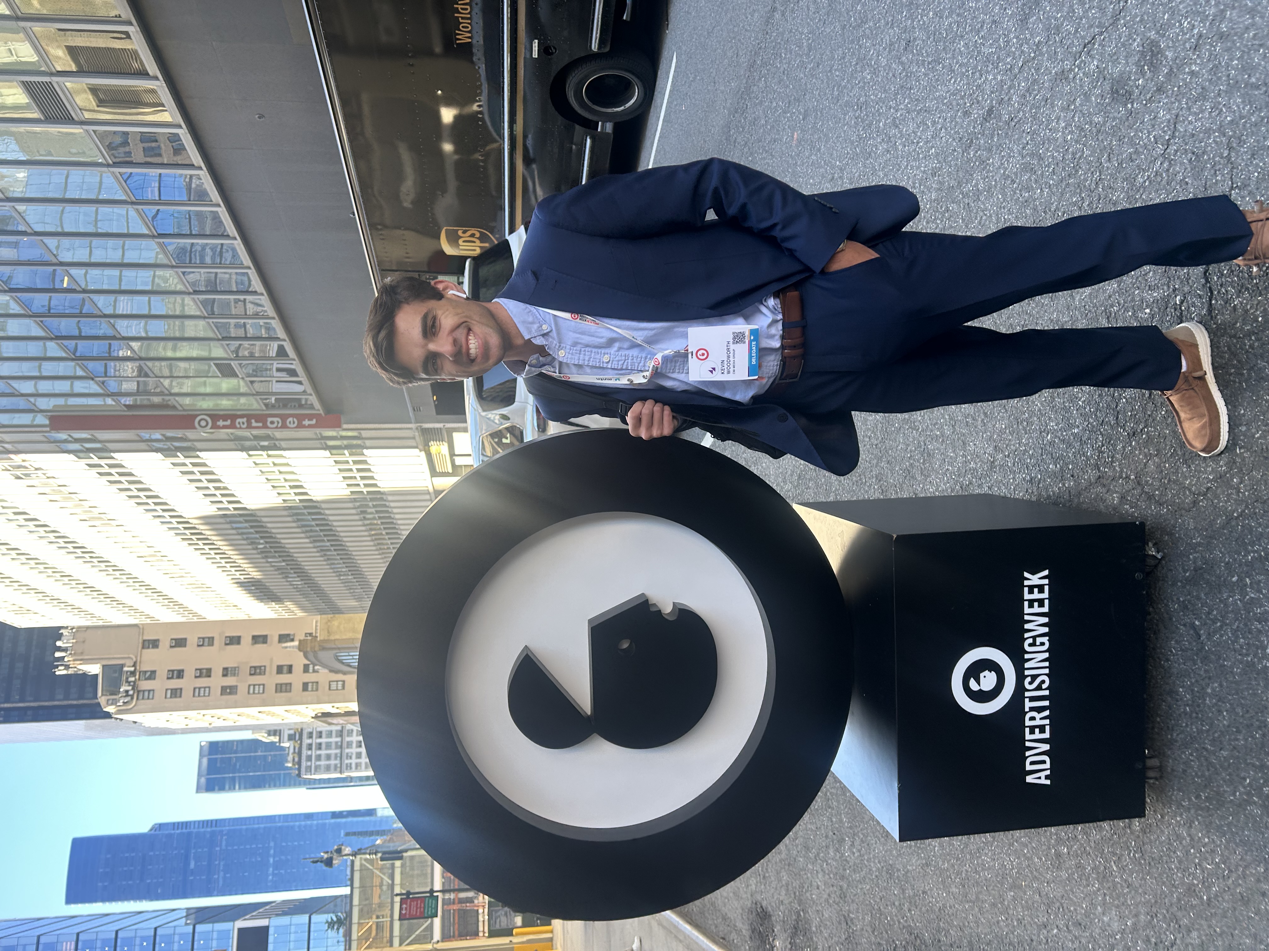 Kevin at Advertising Week New York 2025