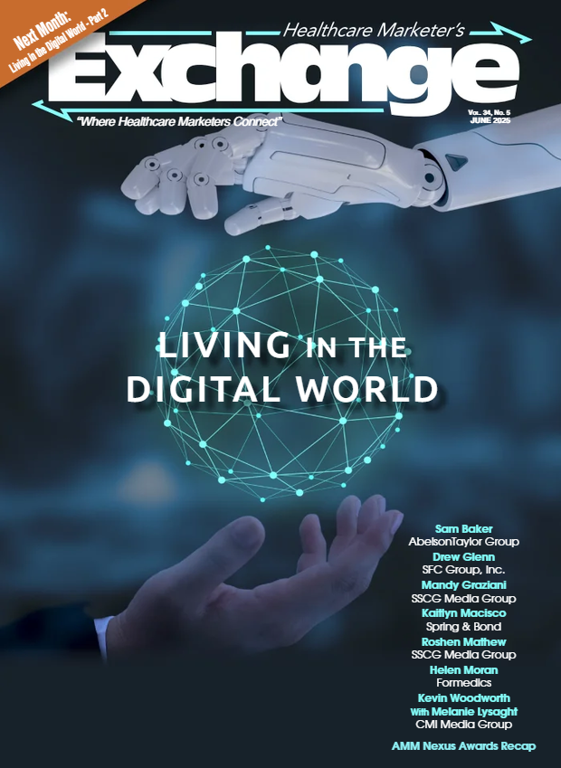 Healthcare Marketer's Exchange June 2025 Cover